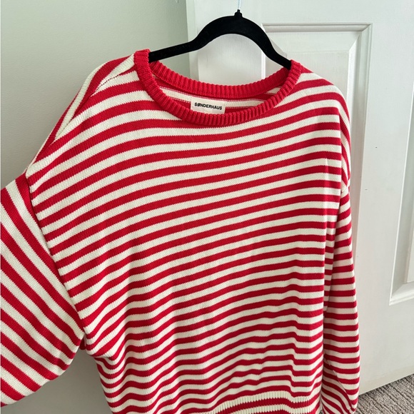 Sonderhaus Oversized Striped Sweater - Picture 3 of 4